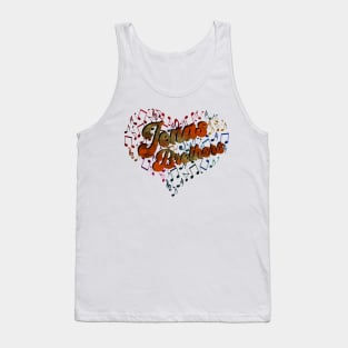 Colorful Heart Tone-Jonas Brothers Tank Top